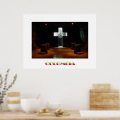 Das Salt Cathedral Reiseplakat Poster (Küche)