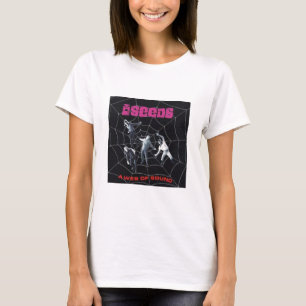 Das Samen-Netz des soliden T - Shirt