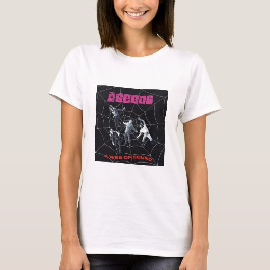 Das Samen-Netz des soliden T - Shirt (Vorderseite)