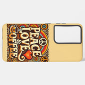 Das Samsung Handy Case für Liebe, Kaffee und Retro Galaxy Hülle (Linke Seite)