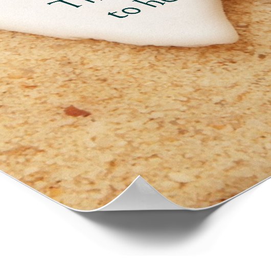 Das Sand-Dollar-Poster Poster (Ecke)