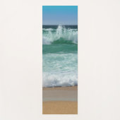 Das Sandstrand-Template Trendy Yogamatte (Vorderseite)