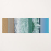 Das Sandstrand-Template Trendy Yogamatte (Vorderseite (Horizontal))