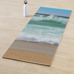 Das Sandstrand-Template Trendy Yogamatte