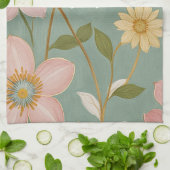 Das sanfte Erwachen des Frühlings Personalisiert Geschirrtuch (Gefaltet)