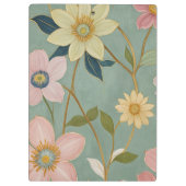 Das sanfte Erwachen des Frühlings Personalisiert Klemmbrett (Rückseite)