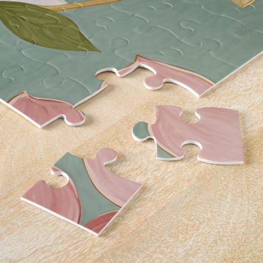 Das sanfte Erwachen des Frühlings Personalisiert Puzzle (Seite)