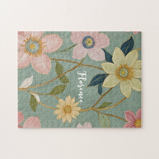 Das sanfte Erwachen des Frühlings Personalisiert Puzzle (Horizontal)