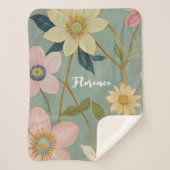 Das sanfte Erwachen des Frühlings Personalisiert Sherpadecke (Vorderseite)