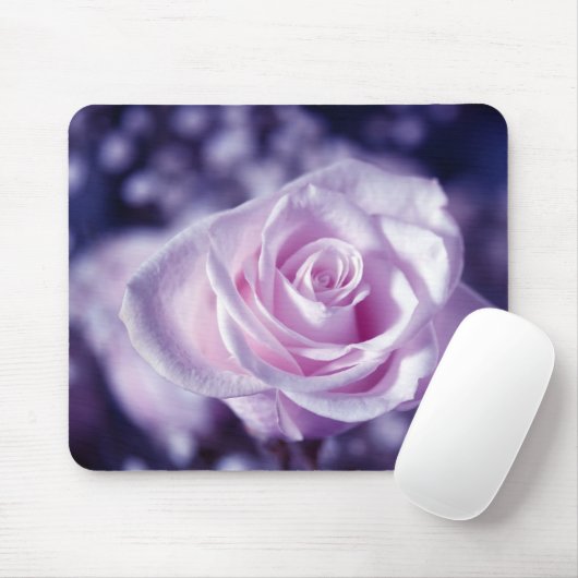 Das sanfte rosa Rosenmousepad Mousepad (Mit Mouse)