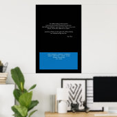 Das sanftste Ding im Universum Poster (Heimbüro)