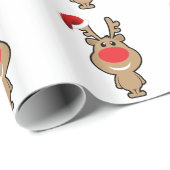 das Sankt-Ren Geschenkpapier (Rolleneckpunkt)