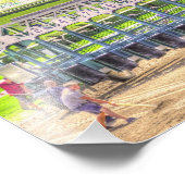 Das Saratoga-Starttor Fotodruck (Ecke)