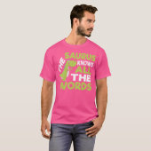 Das Saurus Funny Thesaurus Pun Dinosaur Shirt (Vorne ganz)