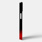 Das Saxophon (rot und schwarz) Case-Mate iPhone Hülle (Rückseite / Rechts)