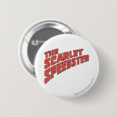 Das Scarlet Speedster-Logo Button (Vorne & Hinten)