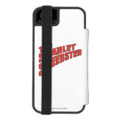 Das Scarlet Speedster-Logo Incipio iPhone Geldbeutel-Hülle (Folio Rückseite)