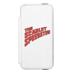 Das Scarlet Speedster-Logo Incipio Watson™ iPhone 5 Geldbörsen Hülle