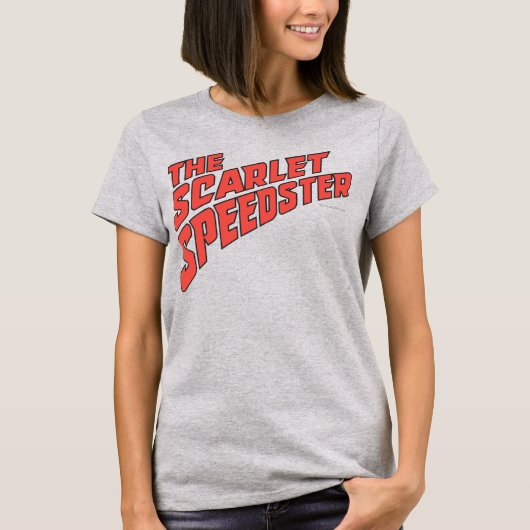Das Scarlet Speedster-Logo T-Shirt (Vorderseite)