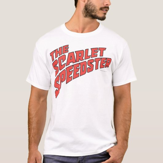 Das Scarlet Speedster-Logo T-Shirt (Vorderseite)