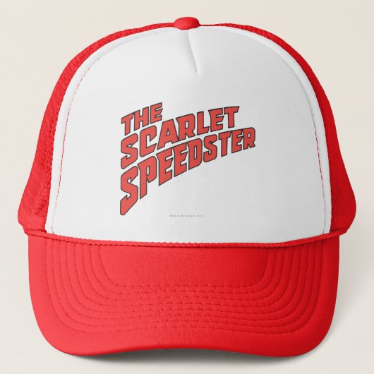 Das Scarlet Speedster-Logo Truckerkappe (Vorderseite)