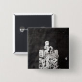 Das Schachbrett von Charlemagne Button (Vorne & Hinten)