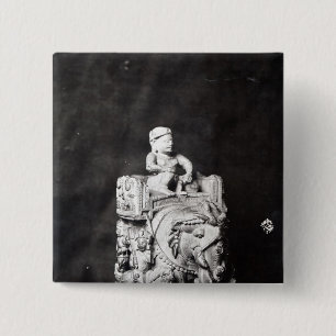 Das Schachbrett von Charlemagne Button
