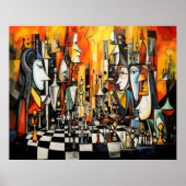 Das Schachspiel 3 Poster (Vorne)