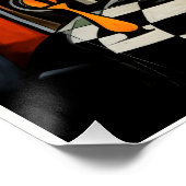 Das Schachspiel Poster (Ecke)