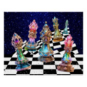 Das Schachspiel-Poster Poster (Vorderseite)