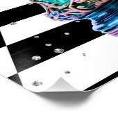 Das Schachspiel-Poster Poster (Ecke)