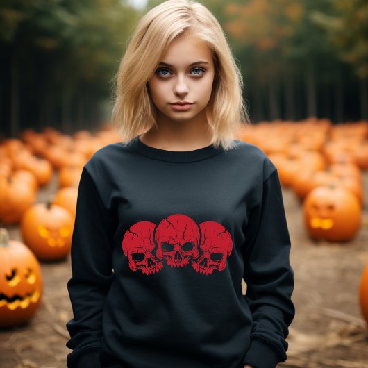 Das Schädelspektakel: Ein unheimlicher Halloween-T T-Shirt