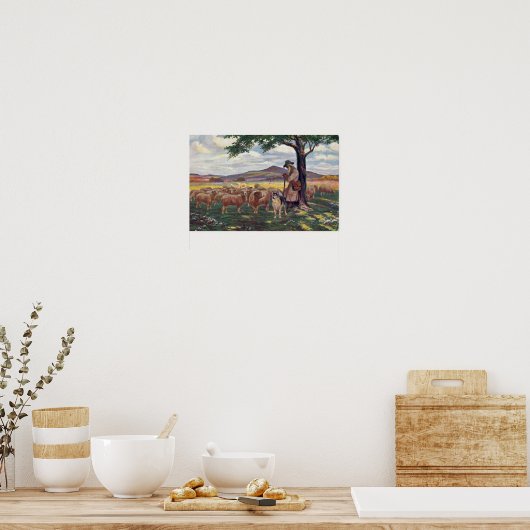 Das Schaf ausschalten Poster (Küche)