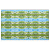 Das Schaf, das Border-Collie in Herden lebt, Stoff (Fat Quarter (45,7 x 55,9 cm))