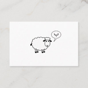 Das Schaf geht Ba Visitenkarte