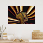 Das Schaffungs-Plakat Poster (Küche)