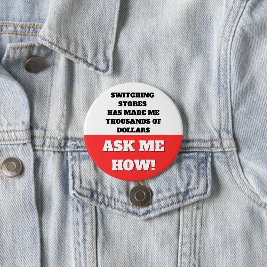 DAS SCHALTEN VON GESCHÄFTEN HAT MICH ZU TAUSENDEN BUTTON (Beispiel)