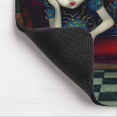 "Das Scharlachrot des Sofa-" Mousepad (Ecke)