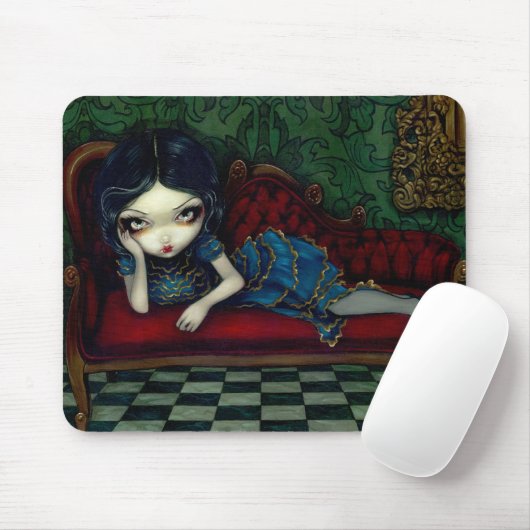 "Das Scharlachrot des Sofa-" Mousepad (Mit Mouse)