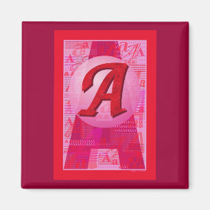 'Das Scharlachrot Letter Magnet