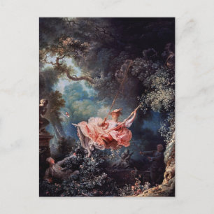 Das Schaubild von Jean-Honoré Fragonard Postkarte