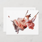 Das Schaubild von Jean-Honoré Fragonard Postkarte (Vorne/Hinten)