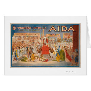 Das Schauspiel Aida Theaterplakat