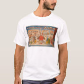 Das Schauspiel Aida Theaterplakat T-Shirt (Vorderseite)