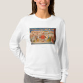 Das Schauspiel Aida Theaterplakat T-Shirt (Vorderseite)