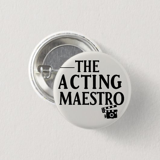 Das Schauspiel Maestro Button (Vorne & Hinten)