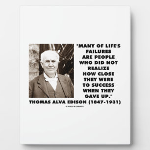 Das Scheitern des Lebens erkannte nicht, wie Nah d Fotoplatte