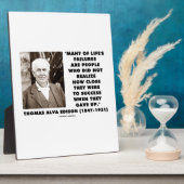 Das Scheitern des Lebens erkannte nicht, wie Nah d Fotoplatte (Seite)