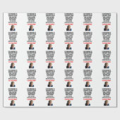 DAS SCHEITERN VON FRAUEN AN PRÄSIDENT TRUMP GESCHENKPAPIER (Flach)