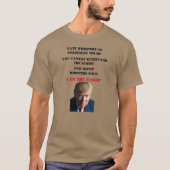 DAS SCHEITERN VON FRAUEN AN PRÄSIDENT TRUMP T-Shirt (Vorderseite)